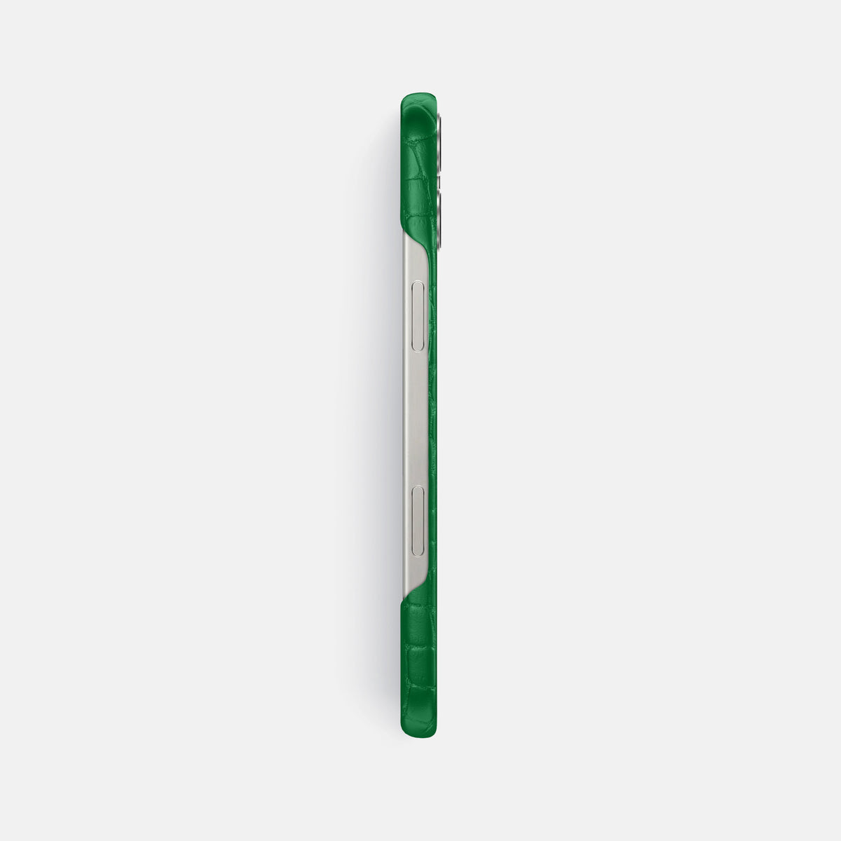 Forest-Green iPhone 16 Pro Max Slim Case Alligator -3 | Forest-Green