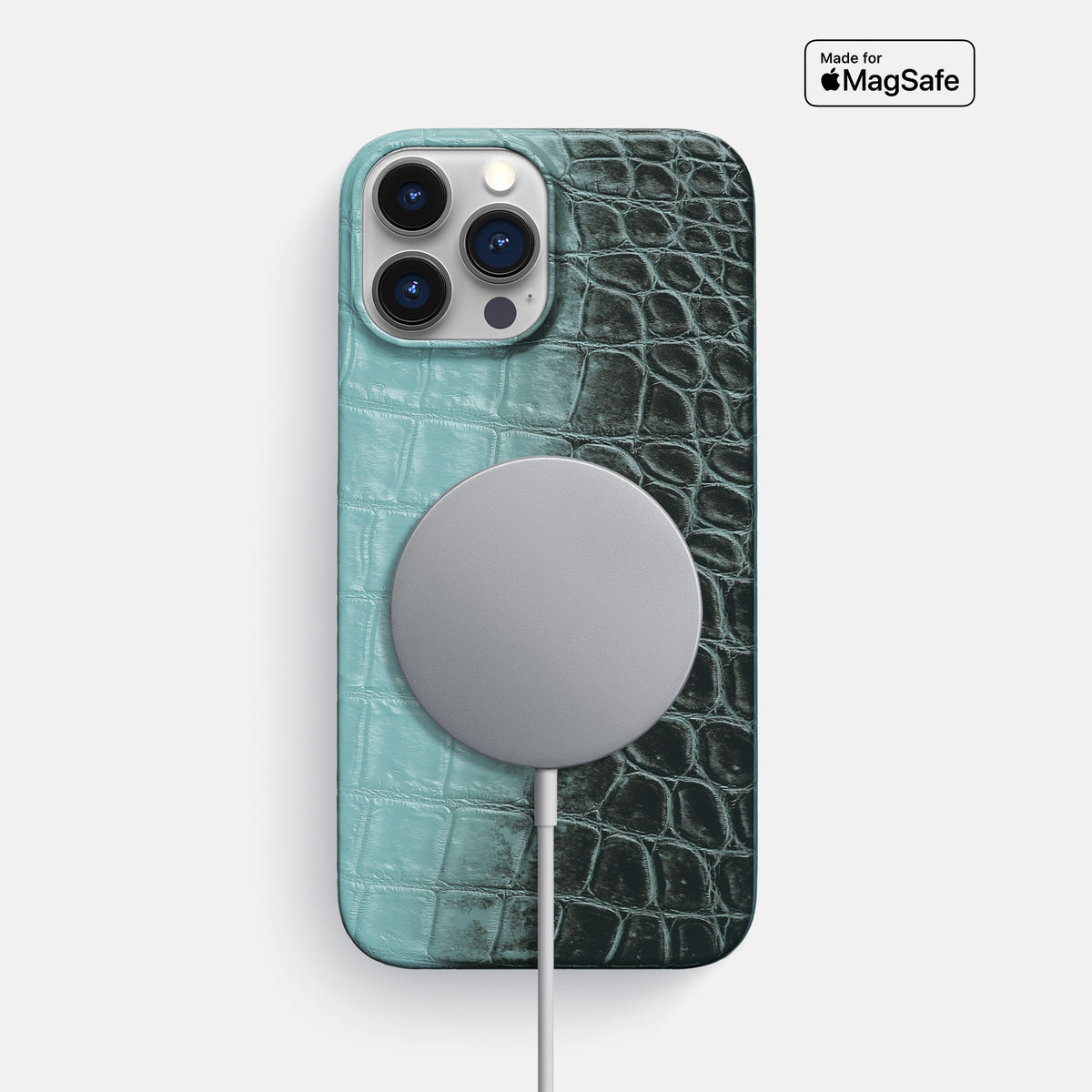 Light-Mint iPhone 16 Pro Max Slim Case Himalayan Crocodile -5 | Light-Mint