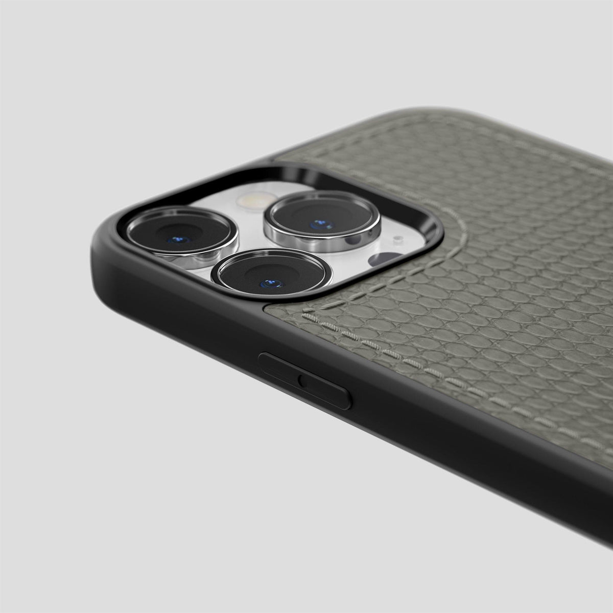 Grey Crossbody Sport iPhone 14 Pro Max Lizard -6 | Grey