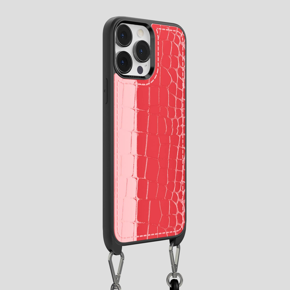 Papaya iPhone 14 Pro Max Crossbody Sport Case Shiny Alligator -2 | Papaya