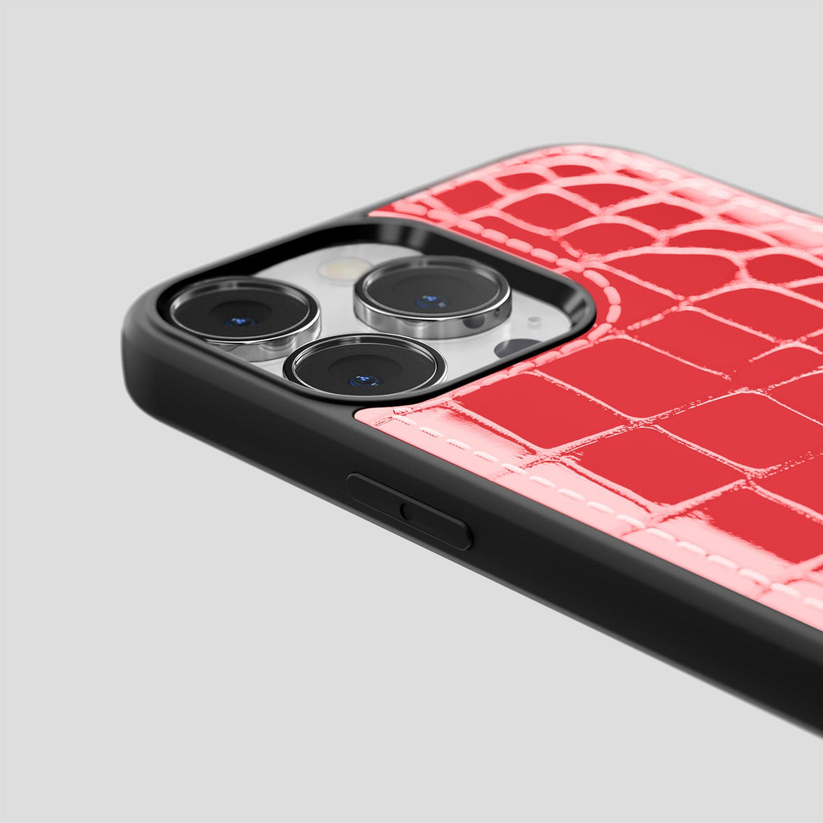 Papaya iPhone 14 Pro Max Crossbody Sport Case Shiny Alligator -6 | Papaya