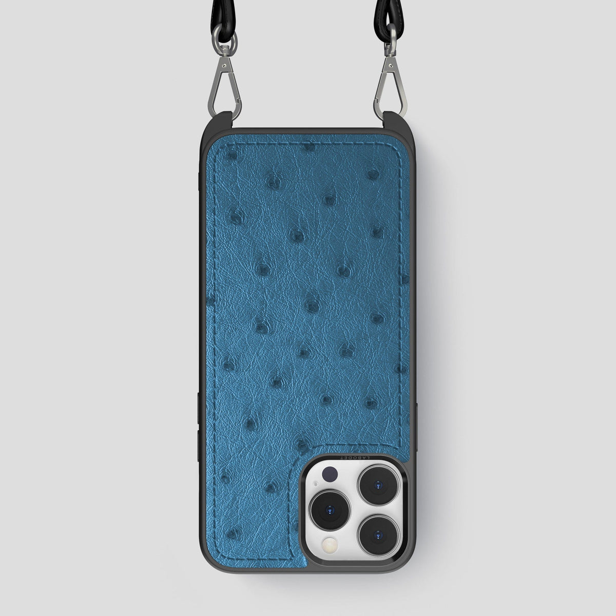 Blue-Jeans iPhone 13 Pro Max Crossbody Case Ostrich -1 | Blue-Jeans