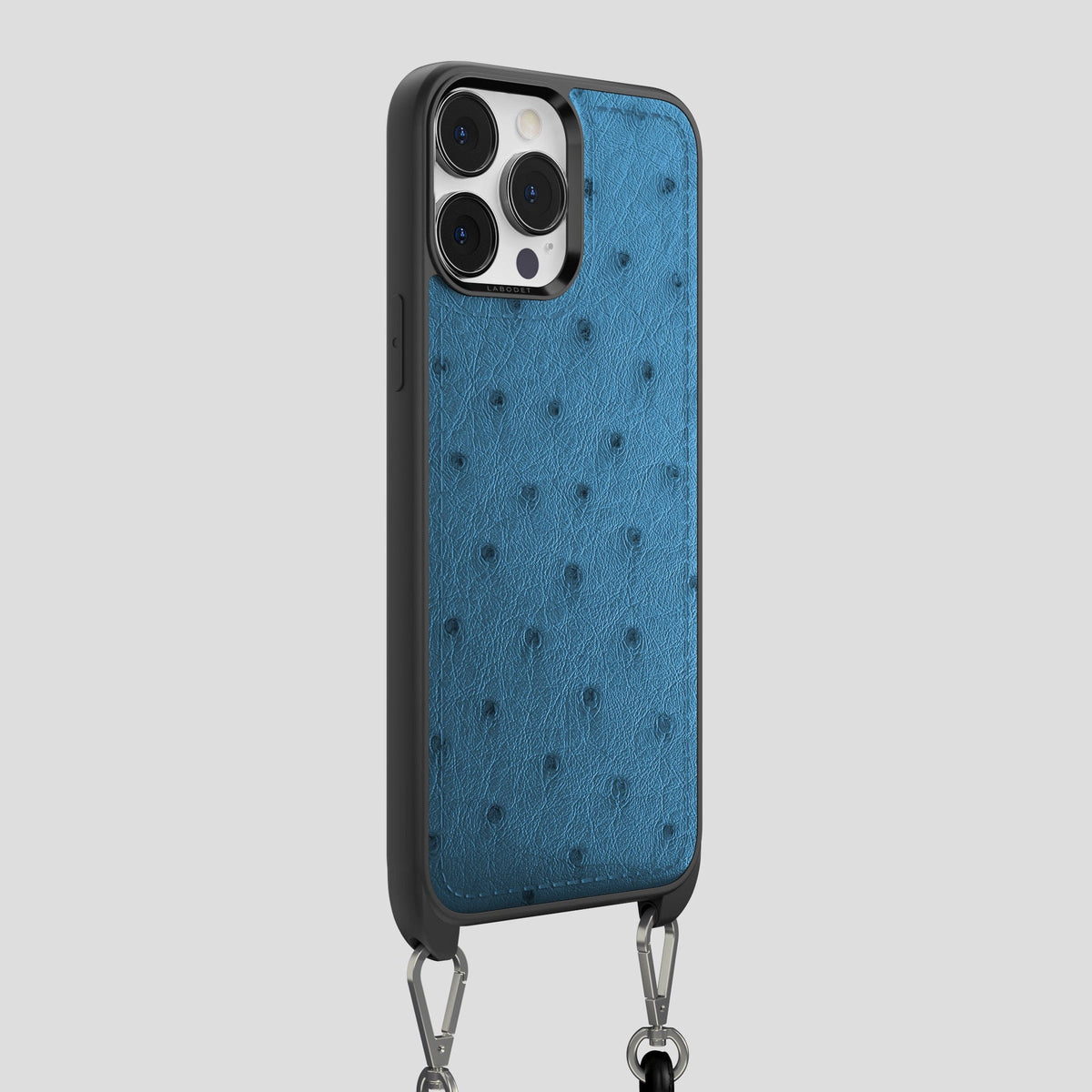 Blue-Jeans iPhone 13 Pro Max Crossbody Case Ostrich -2 | Blue-Jeans