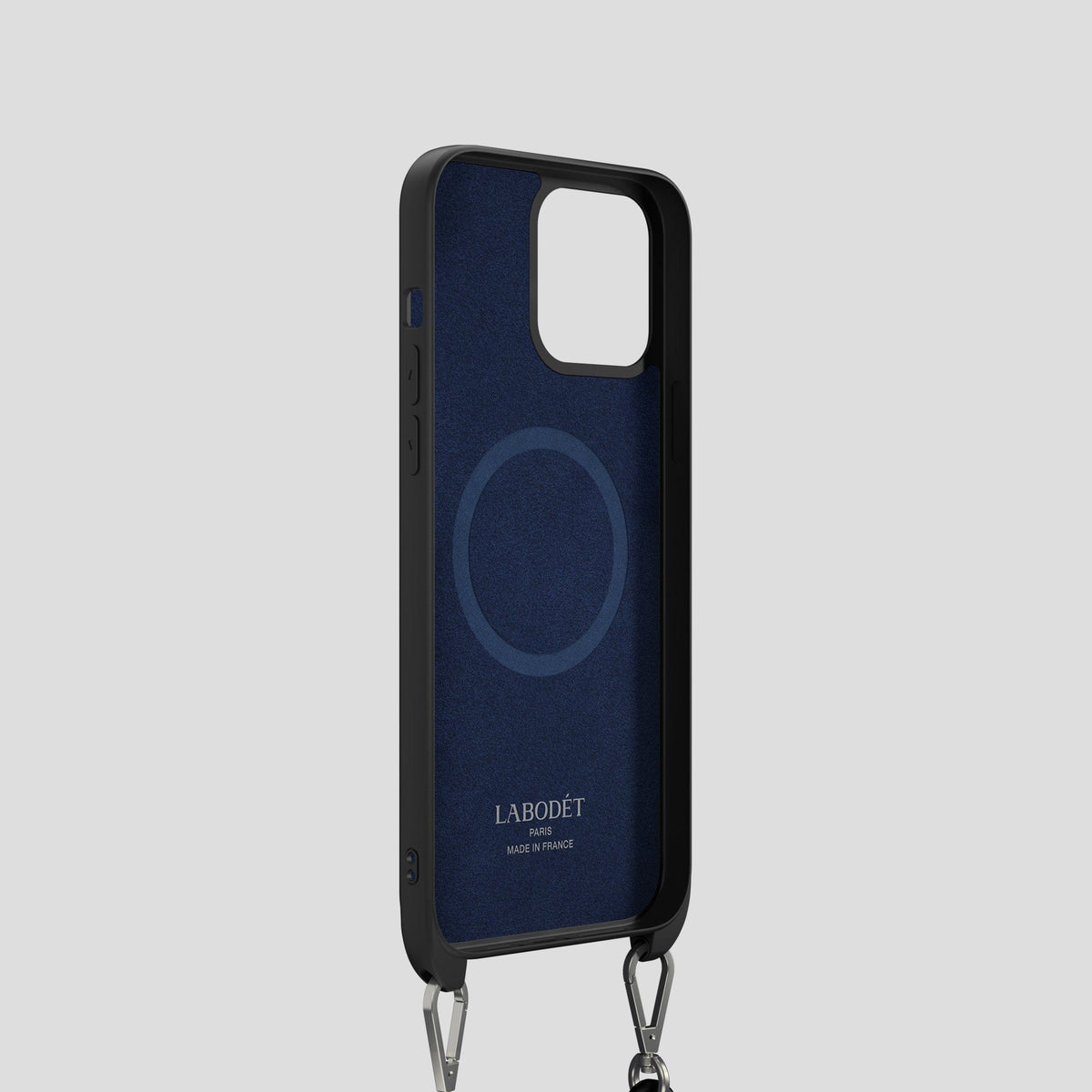 Blue-Jeans iPhone 15 Pro Crossbody Case Ostrich -4 | Blue-Jeans