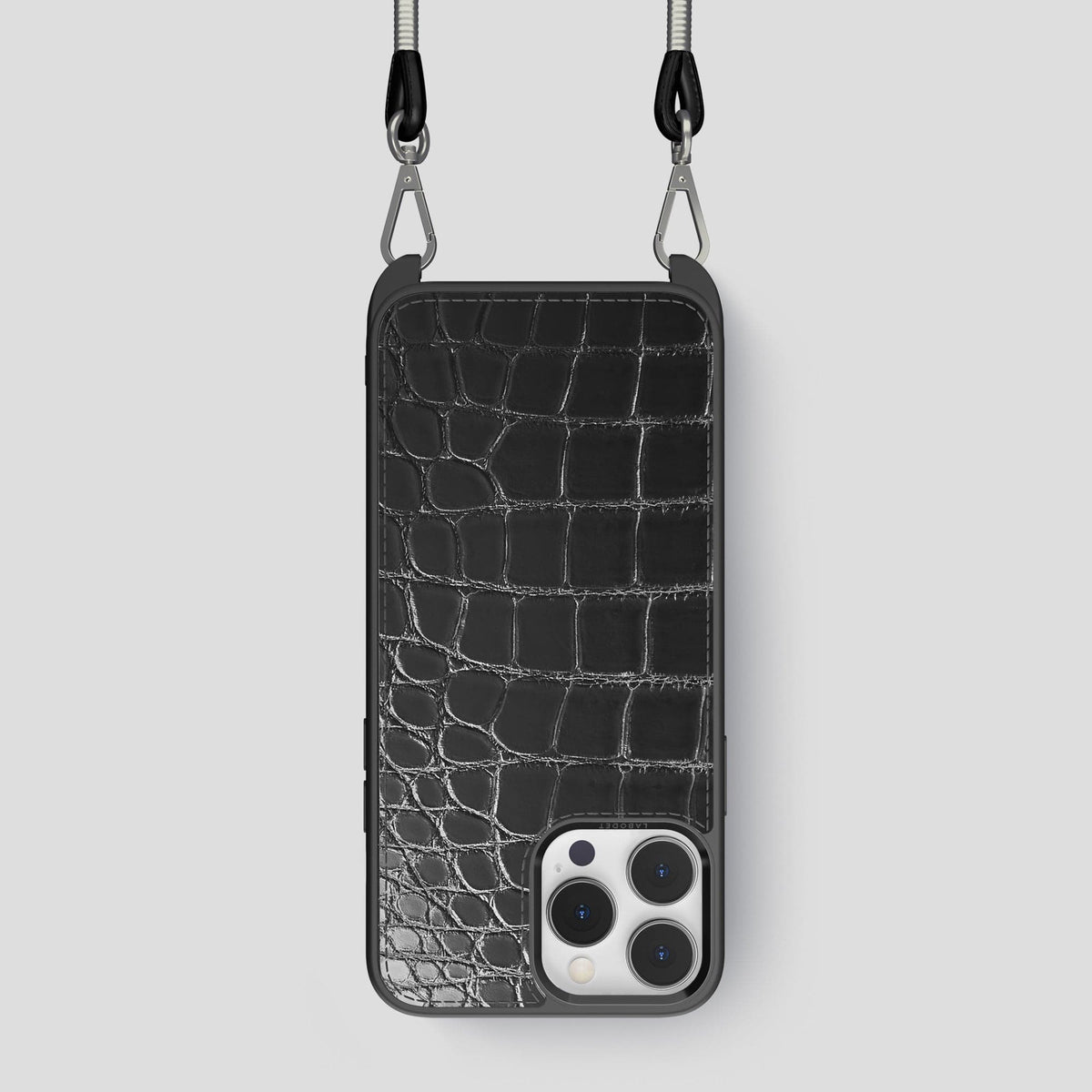 Havana-Black iPhone 14 Pro Crossbody Case -1 | Havana-Black