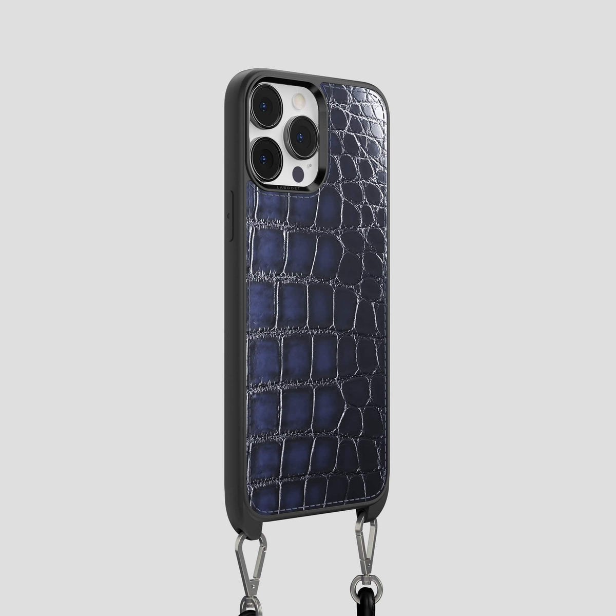 Havana-Blue iPhone 14 Pro Crossbody Case -2 | Havana-Blue