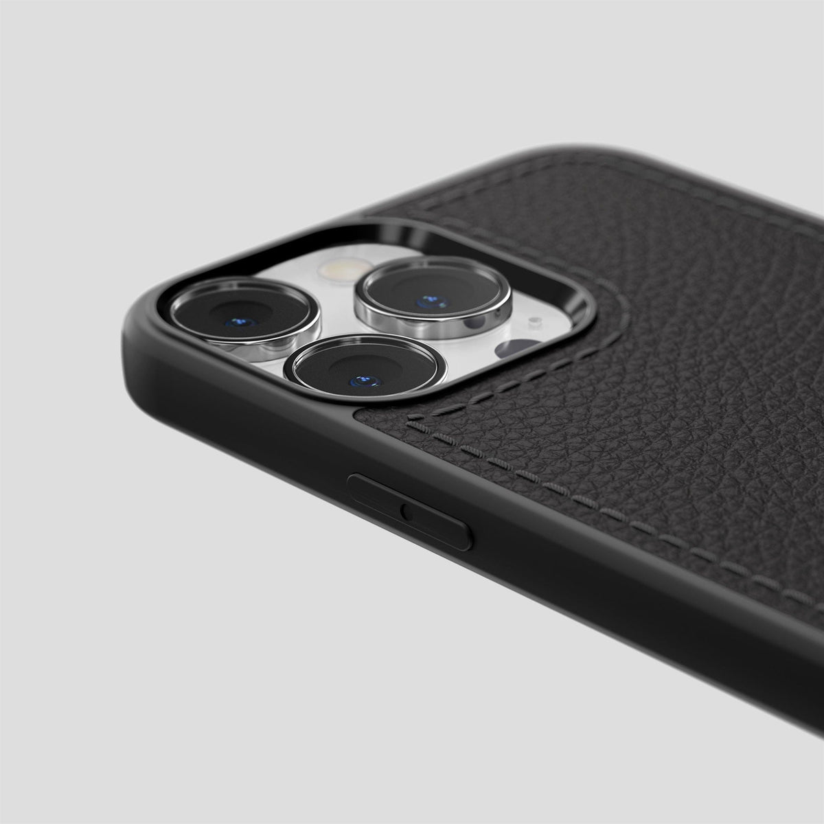 Black iPhone 15 Pro Crossbody Sport Case Calf -6 | Black