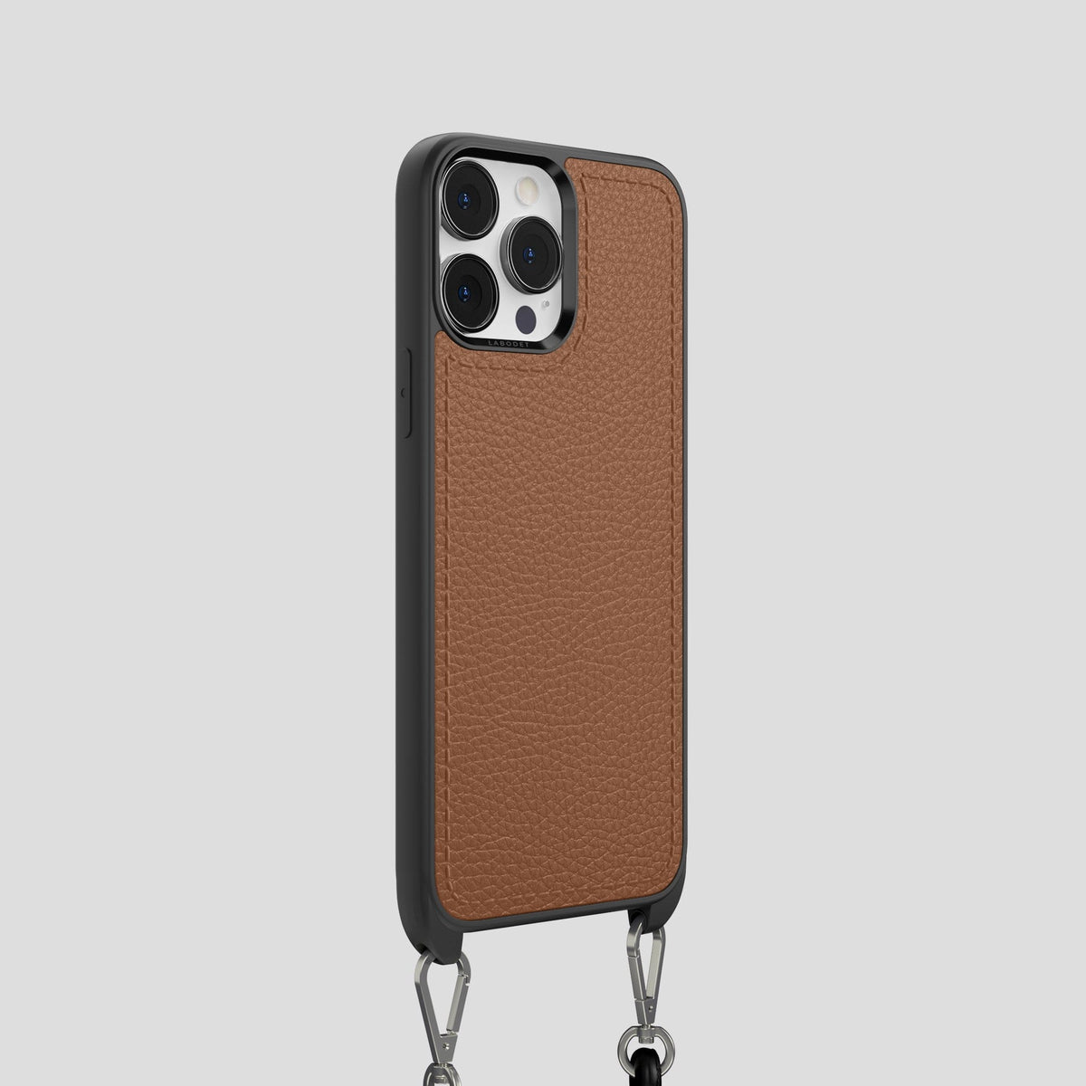 Caramel iPhone 15 Pro Crossbody Sport Case Calf -2 | Caramel