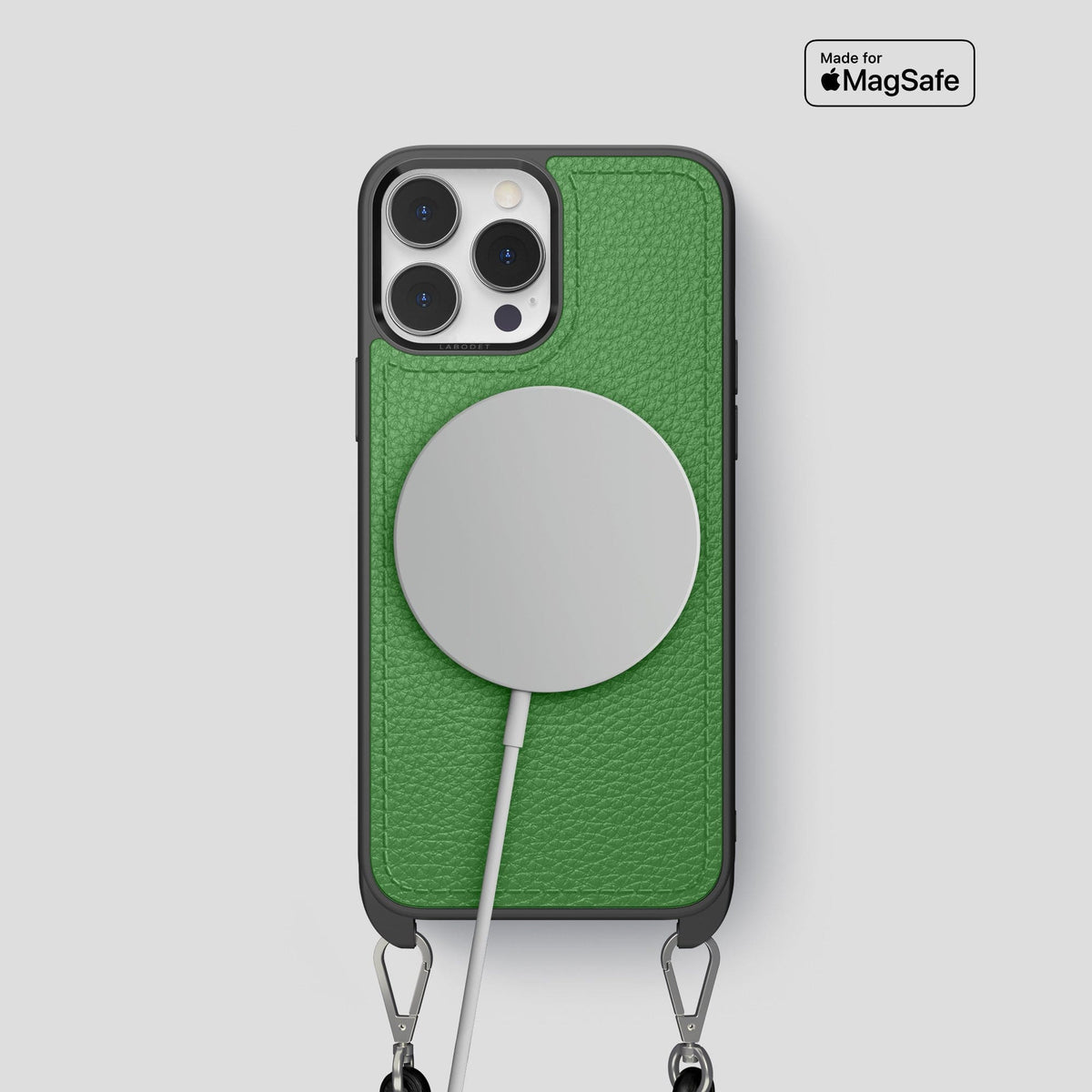 Herb iPhone 15 Pro Crossbody Sport Case Calf -5 | Herb
