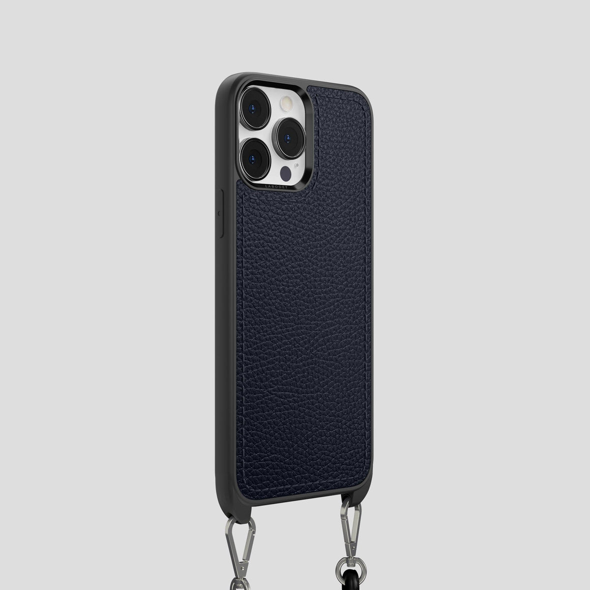 Marine iPhone 15 Pro Crossbody Sport Case Calf -2 | Marine