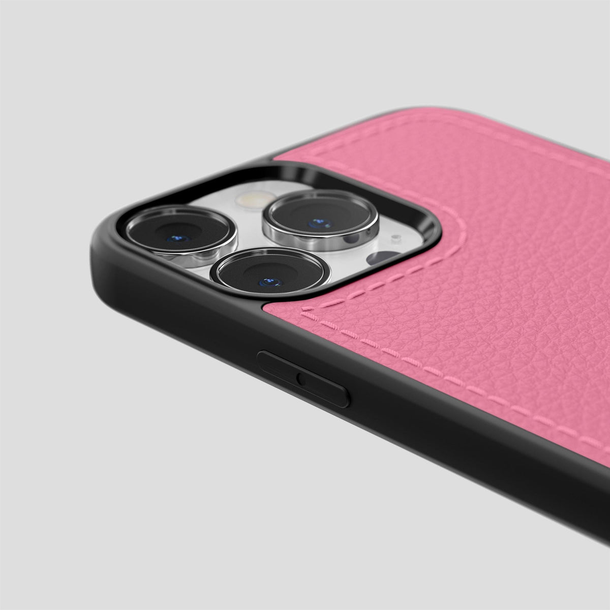 Pink iPhone 15 Pro Crossbody Sport Case Calf -6 | Pink