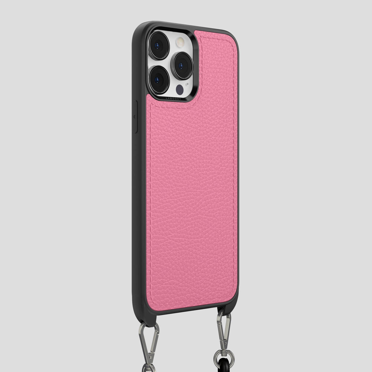 Pink iPhone 15 Pro Max Crossbody Sport Case Calf -2 | Pink