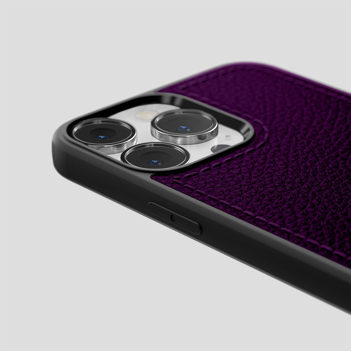 Violet iPhone 15 Pro Max Crossbody Sport Case Calf -6 | Violet