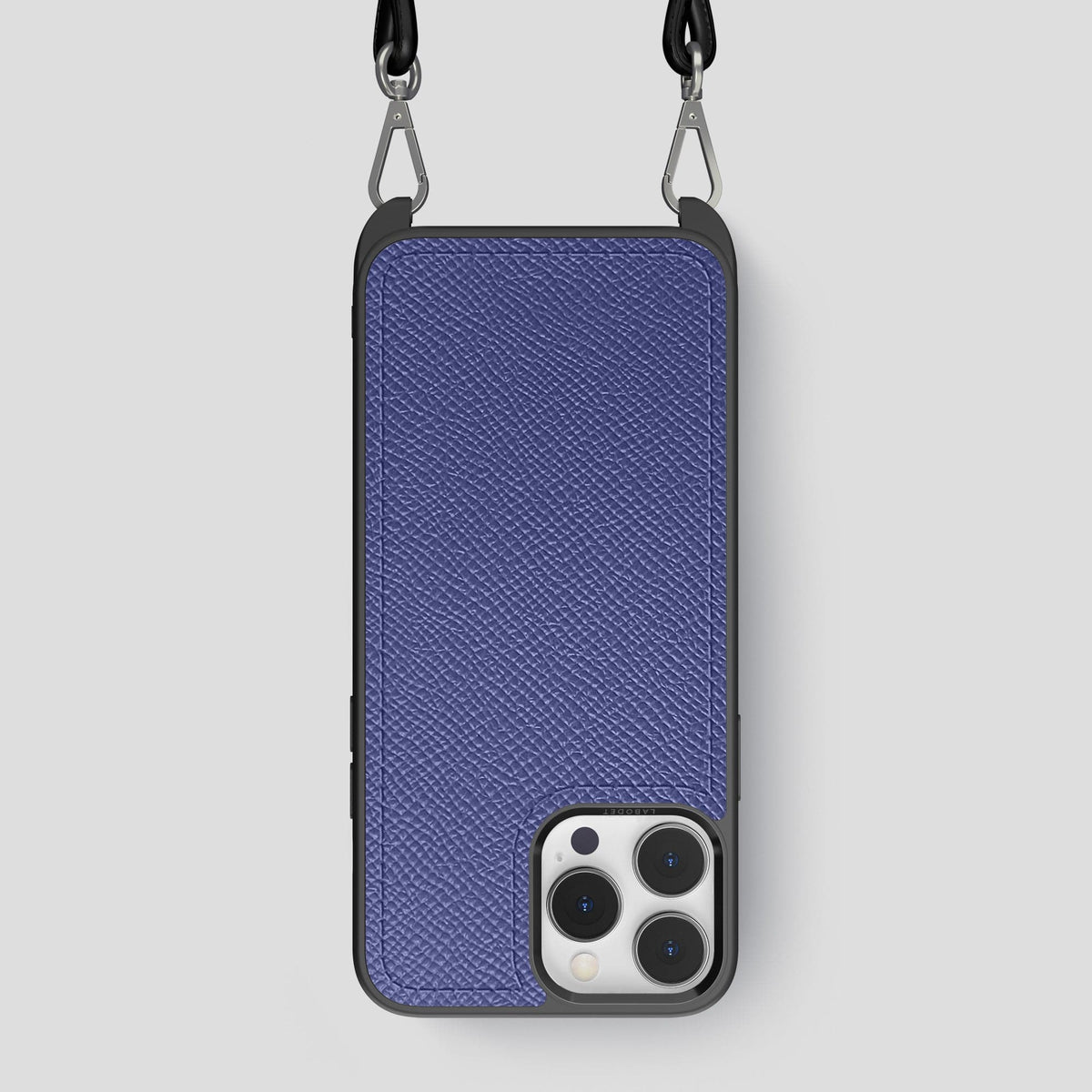 Purple iPhone 15 Pro Max Crossbody Sport Case Epsom-Calf -1 | Purple