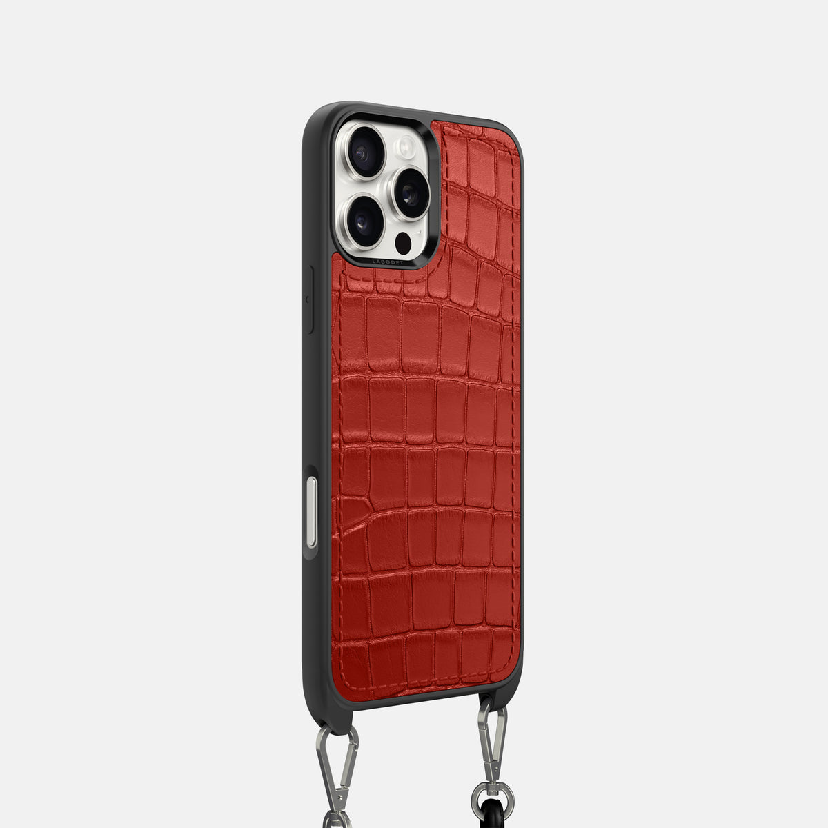 Red iPhone 16 Pro Crossbody Sport Alligator -2 | Red