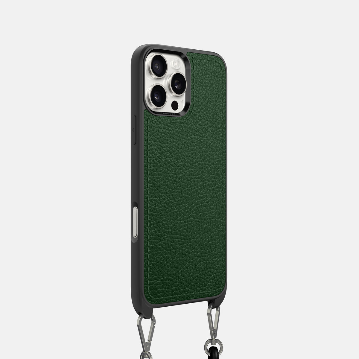 Dark Green iPhone 16 Pro Crossbody Sport Case Calf -2 | Dark-Green