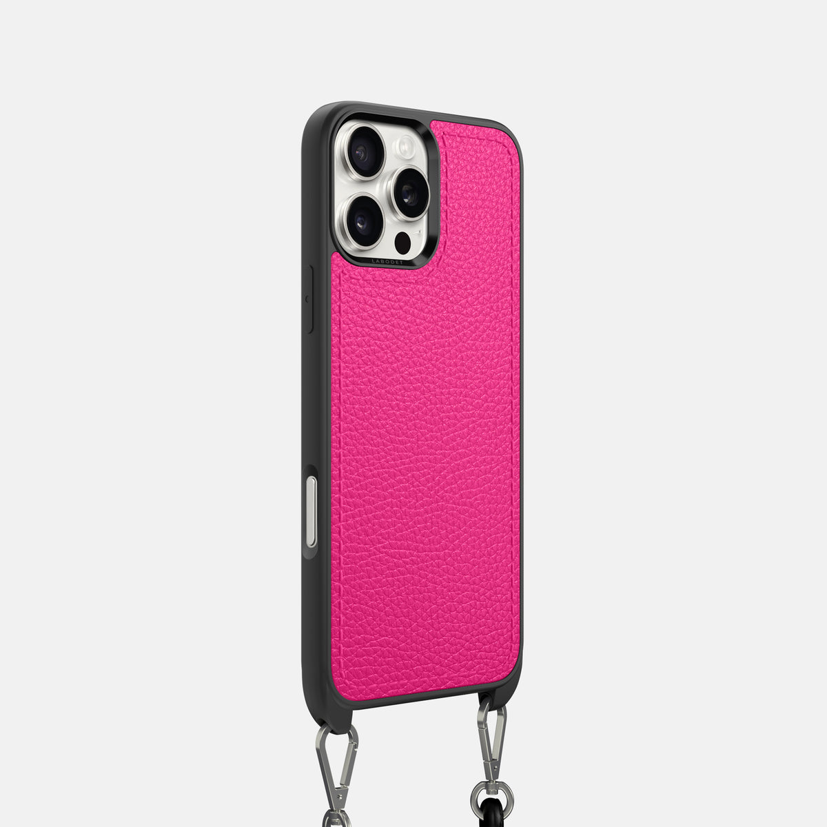 Magenta iPhone 16 Pro Crossbody Sport Case Calf -2 | Magenta