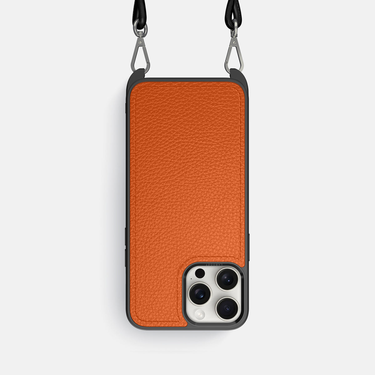 Orange iPhone 16 Pro Crossbody Sport Case Calf -1 | Orange