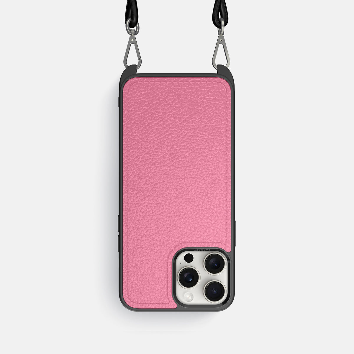 Pink iPhone 16 Pro Crossbody Sport Case Calf -1 | Pink