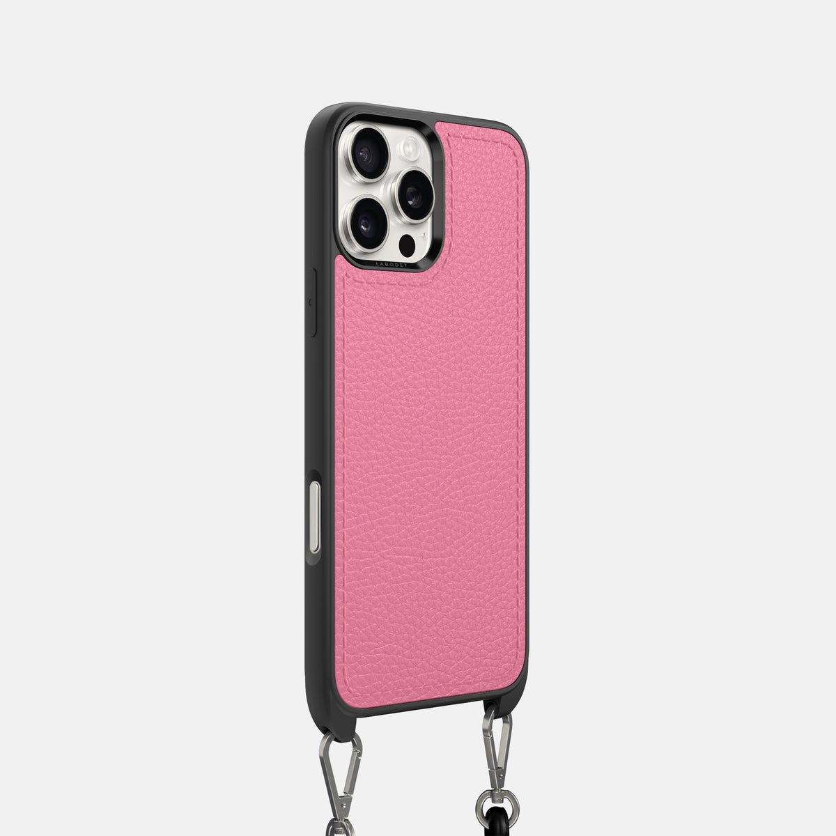 Pink iPhone 16 Pro Crossbody Sport Case Calf -2 | Pink