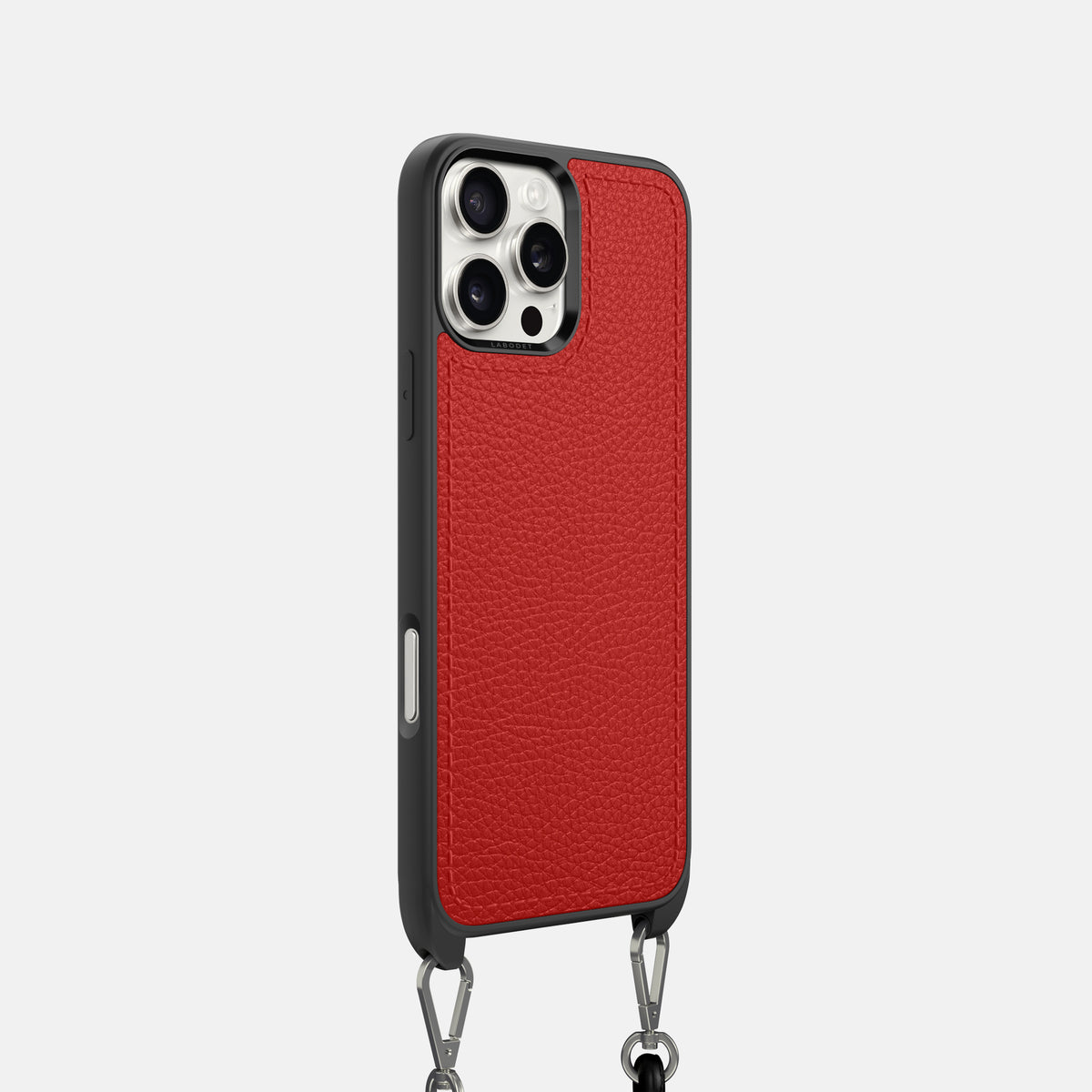 Red iPhone 16 Pro Crossbody Sport Case Calf -2 | Red