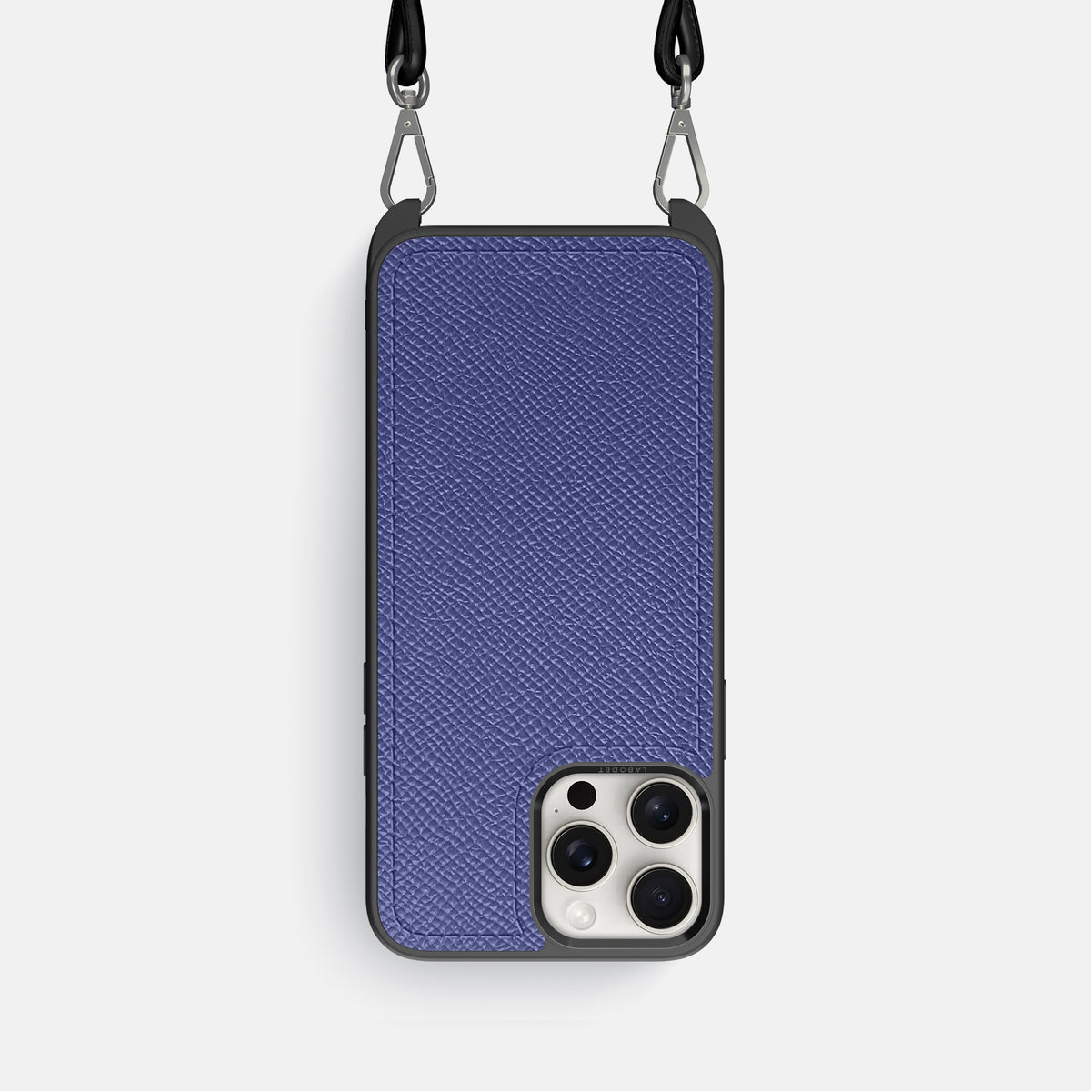 Purple iPhone 16 Pro Crossbody Sport Case Epsom-Calf -1 | Purple