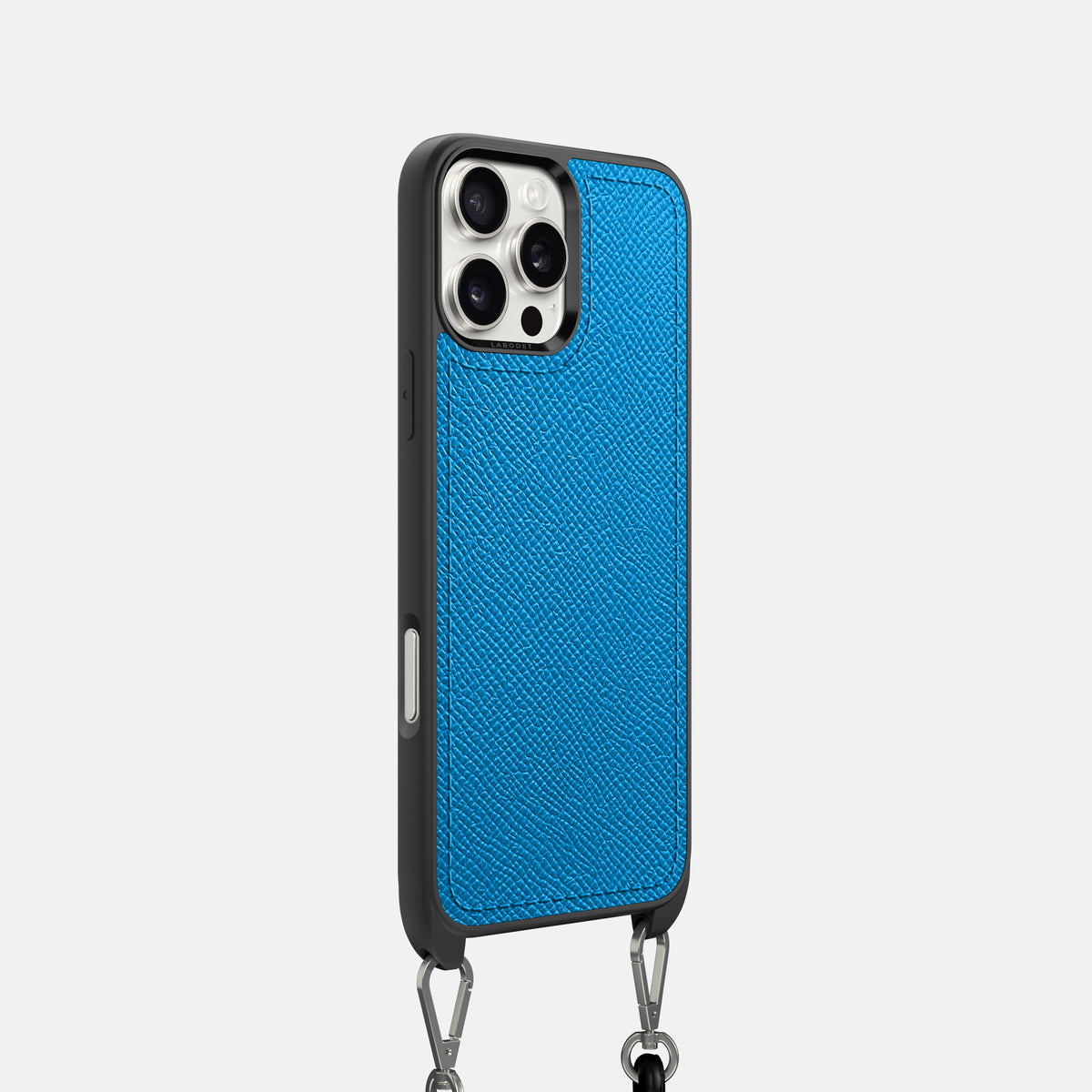 Sky-Blue iPhone 16 Pro Crossbody Sport Case Epsom-Calf -2 | Sky-Blue