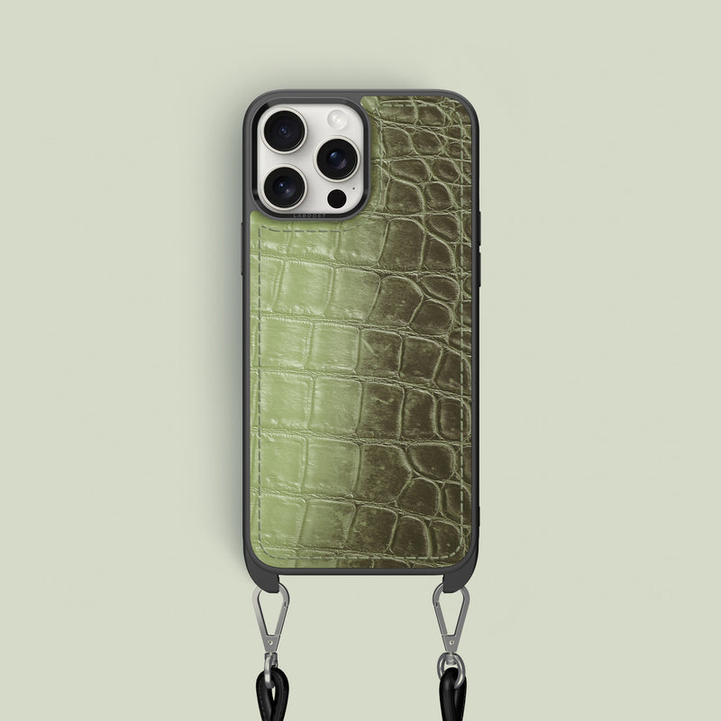 Celadon Green iPhone 16 Pro Himalaya Crossbody Sport -1 | Celadon-Green