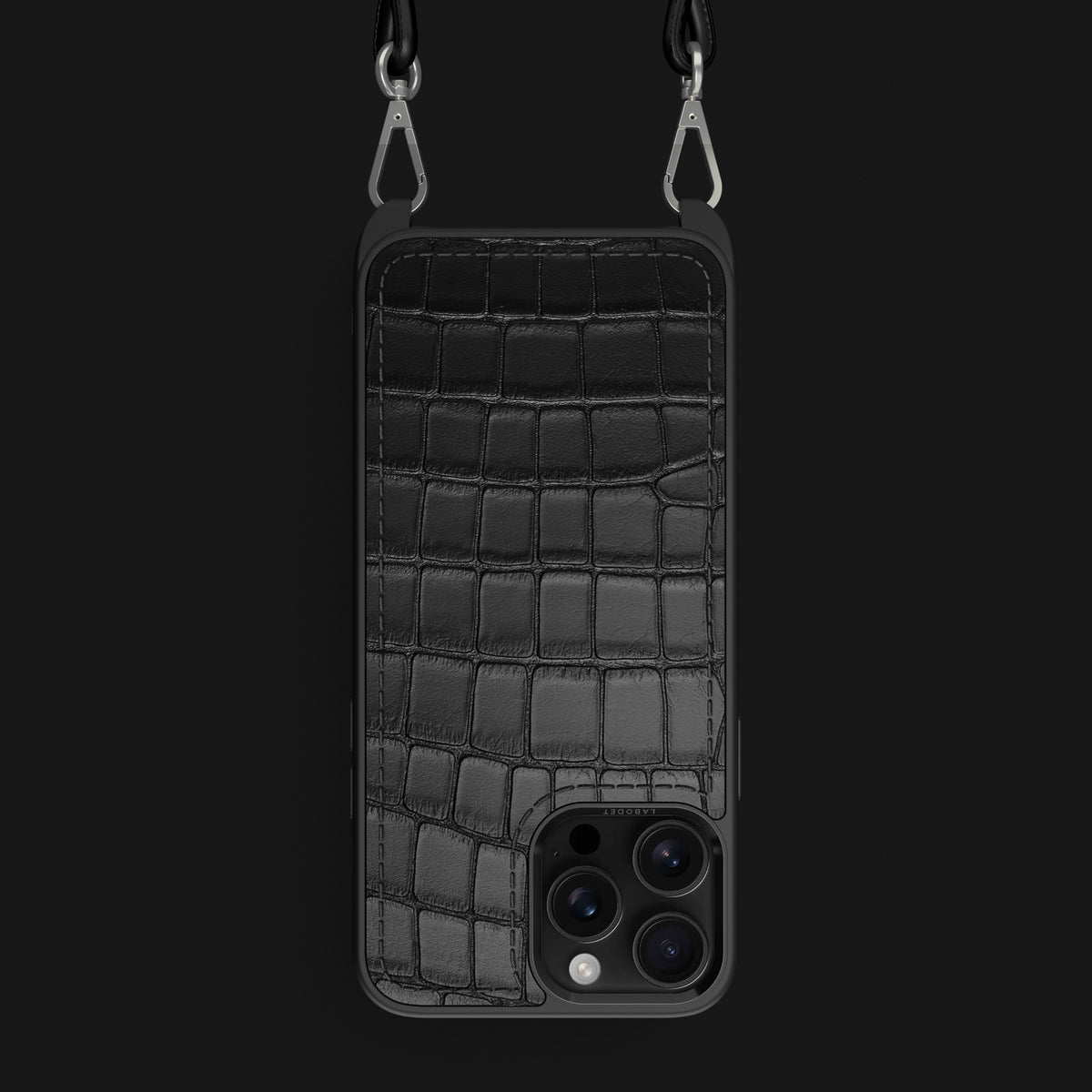 Edition-Black iPhone 16 Pro Max Crossbody Sport Alligator -1 | Edition-Black