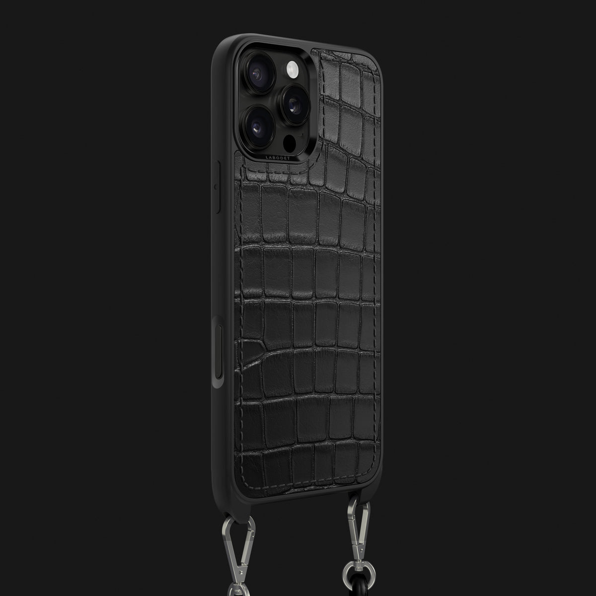 Edition-Black iPhone 16 Pro Max Crossbody Sport Alligator -2 | Edition-Black