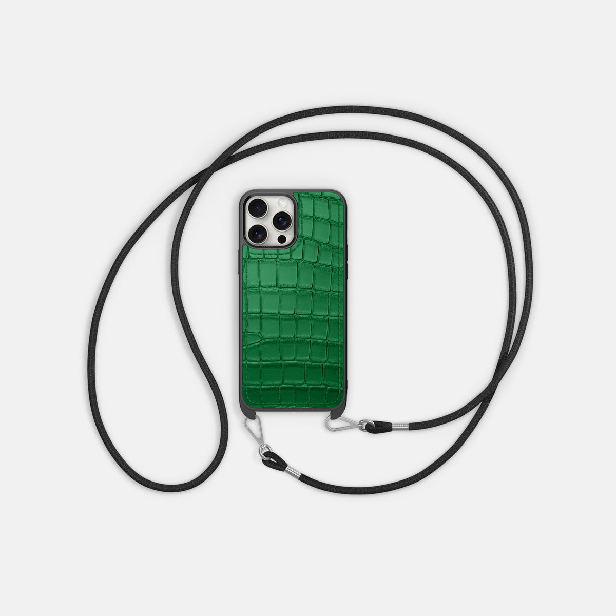 Forest-Green iPhone 16 Pro Max Sport Case Alligator -6 | Forest-Green