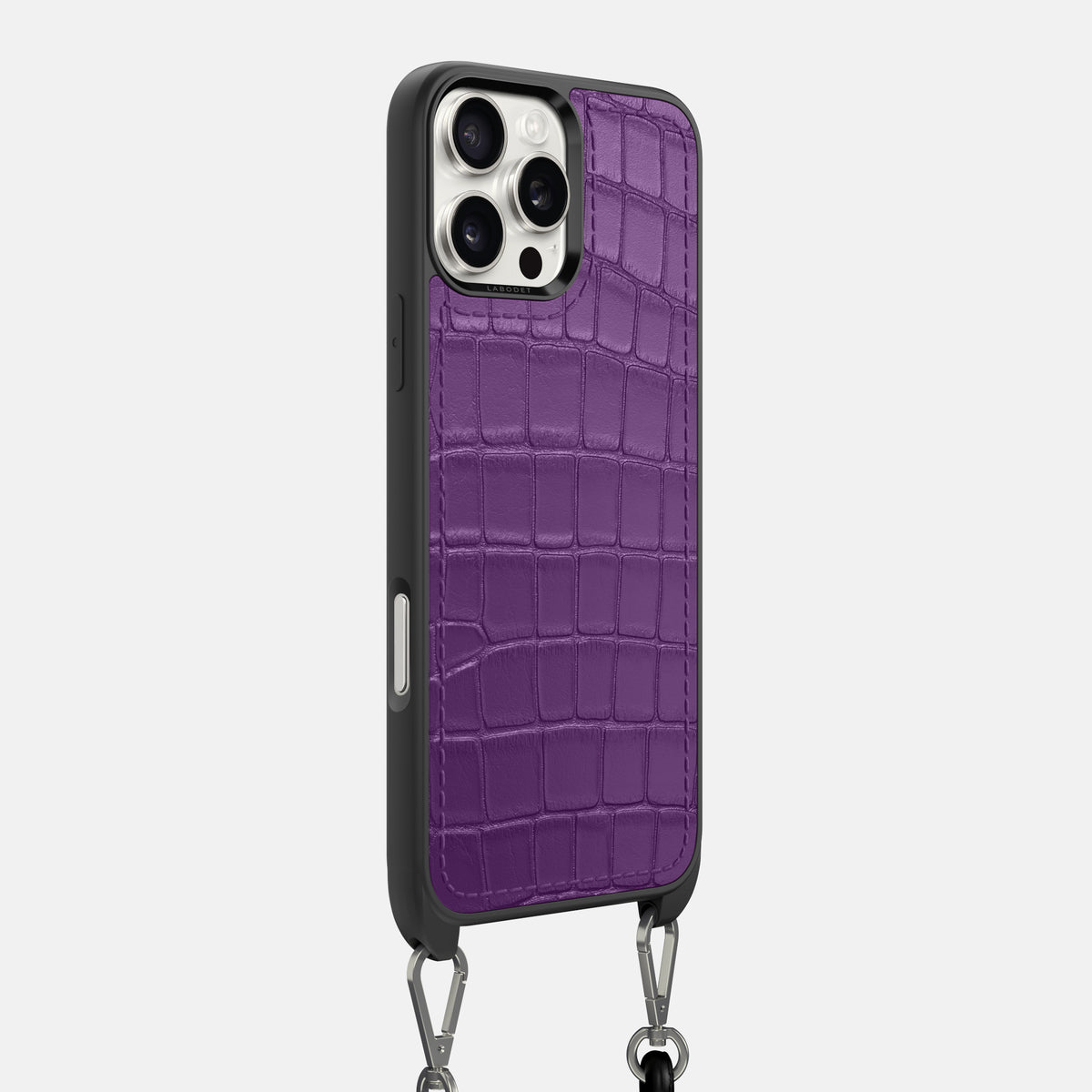 Purple iPhone 16 Pro Max Crossbody Sport Alligator -2 | Purple