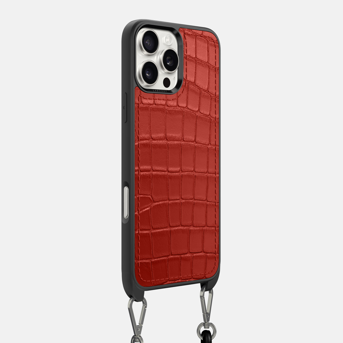 Red iPhone 16 Pro Max Crossbody Sport Alligator -2 | Red