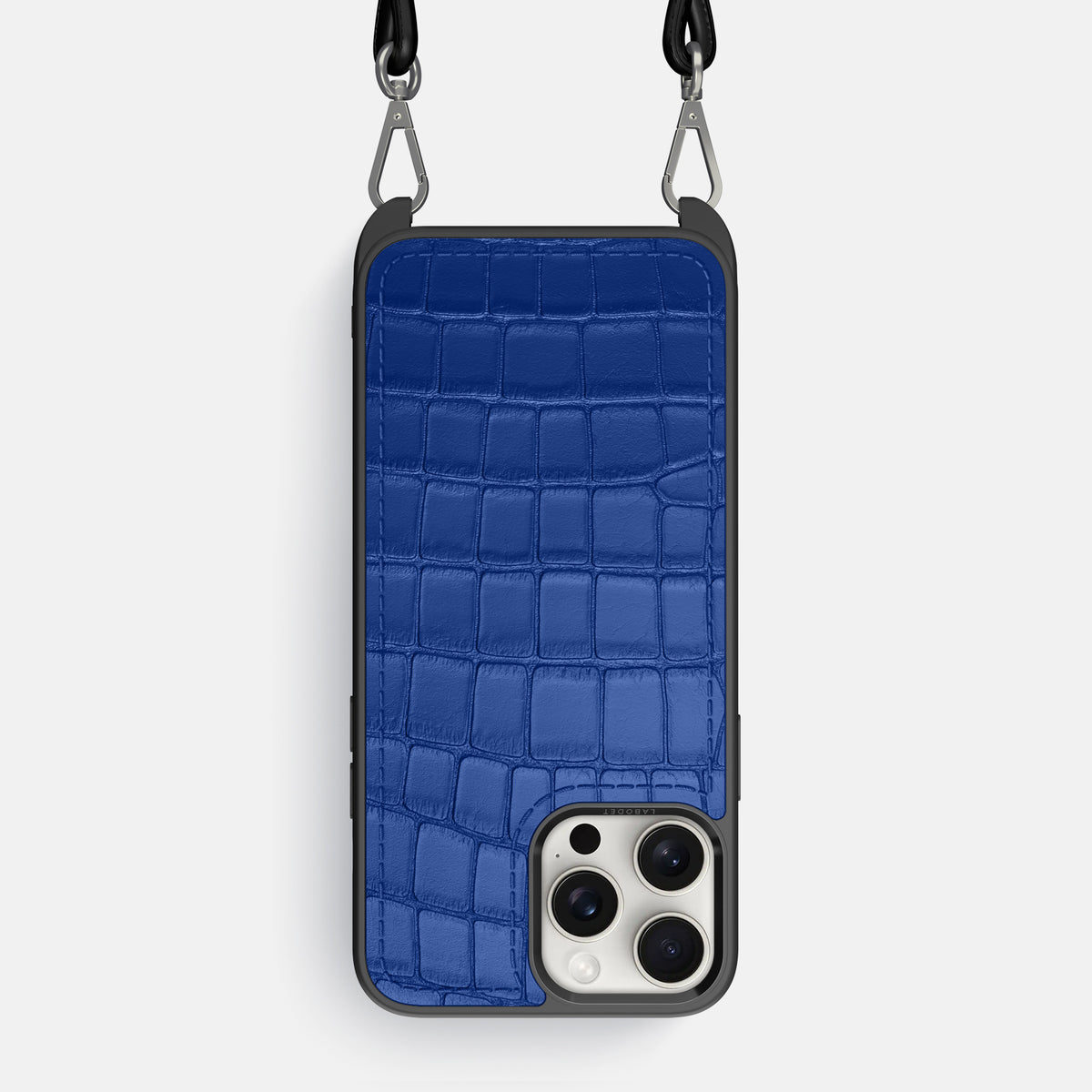 Royal Blue iPhone 16 Pro Max Crossbody Sport Alligator -1 | Royal-Blue