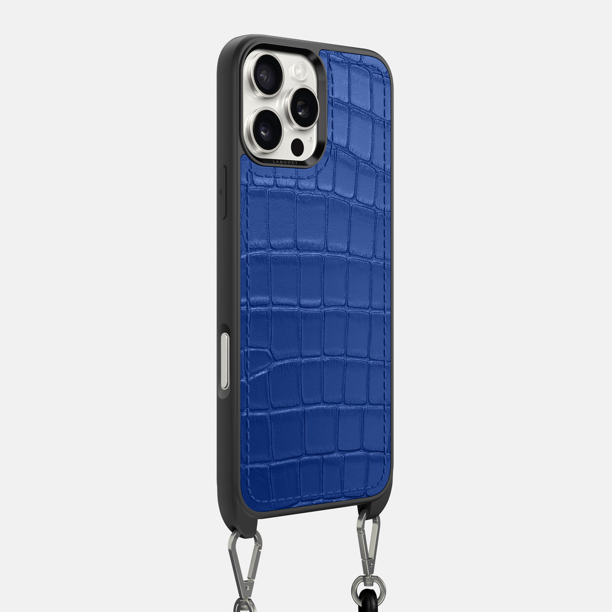 Royal Blue iPhone 16 Pro Max Crossbody Sport Alligator -2 | Royal-Blue