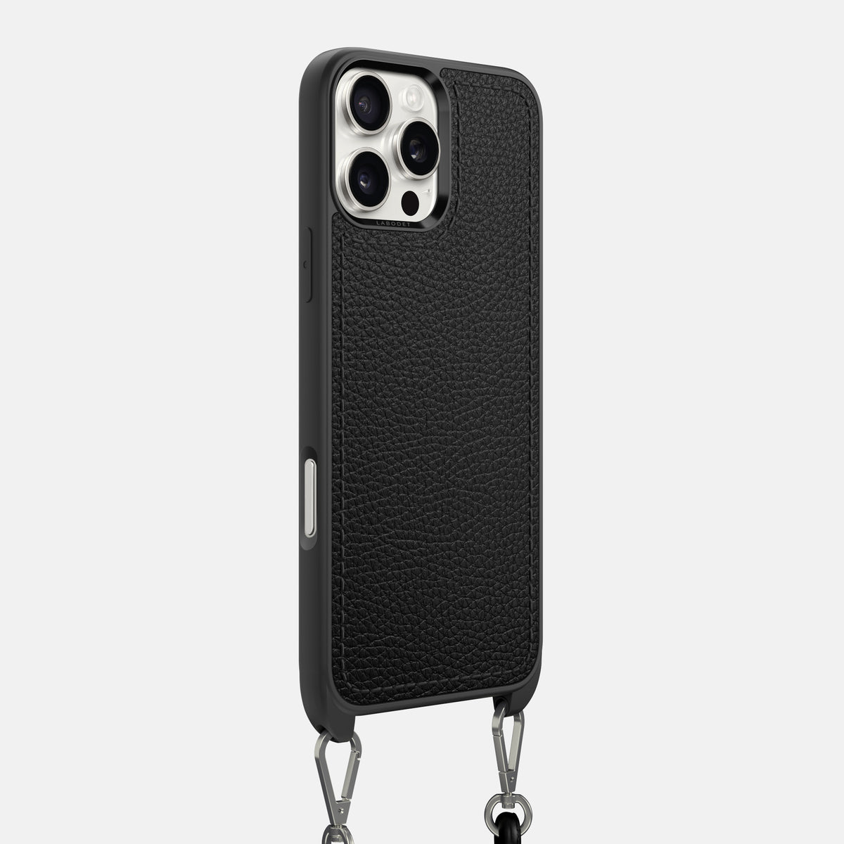 Black iPhone 16 Pro Max Crossbody Sport Case Calf -2 | Black