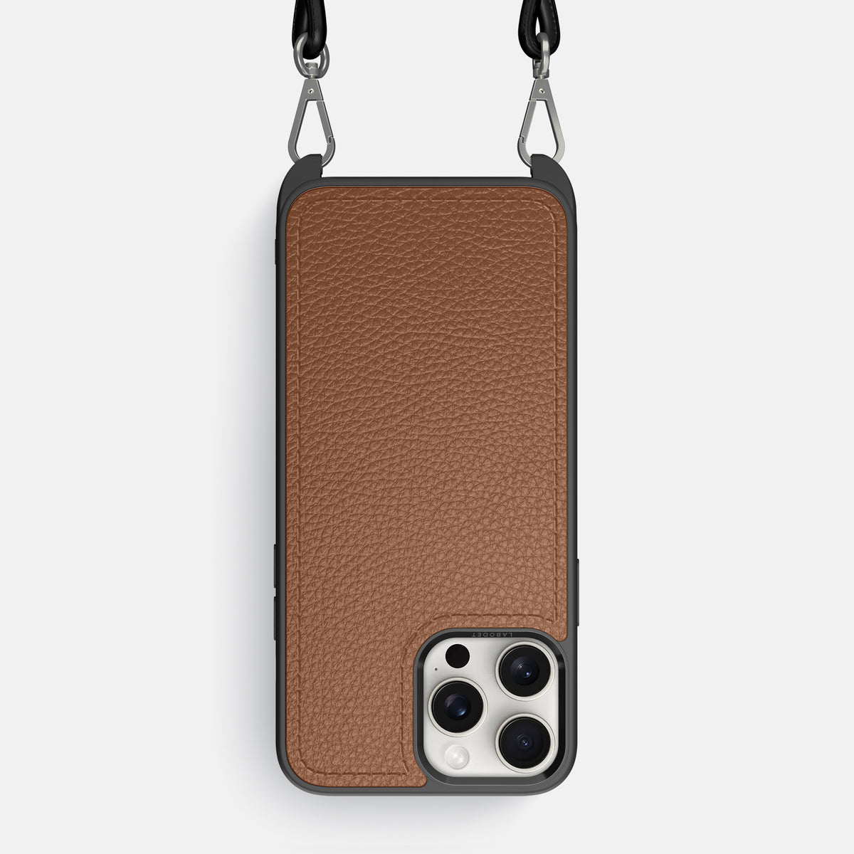 Caramel iPhone 16 Pro Max Crossbody Sport Case Calf -1 | Caramel