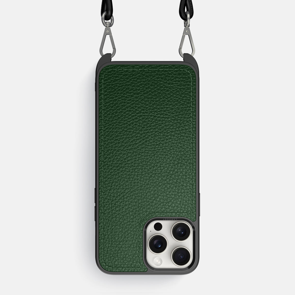 Dark Green iPhone 16 Pro Max Crossbody Sport Case Calf -1 | Dark-Green