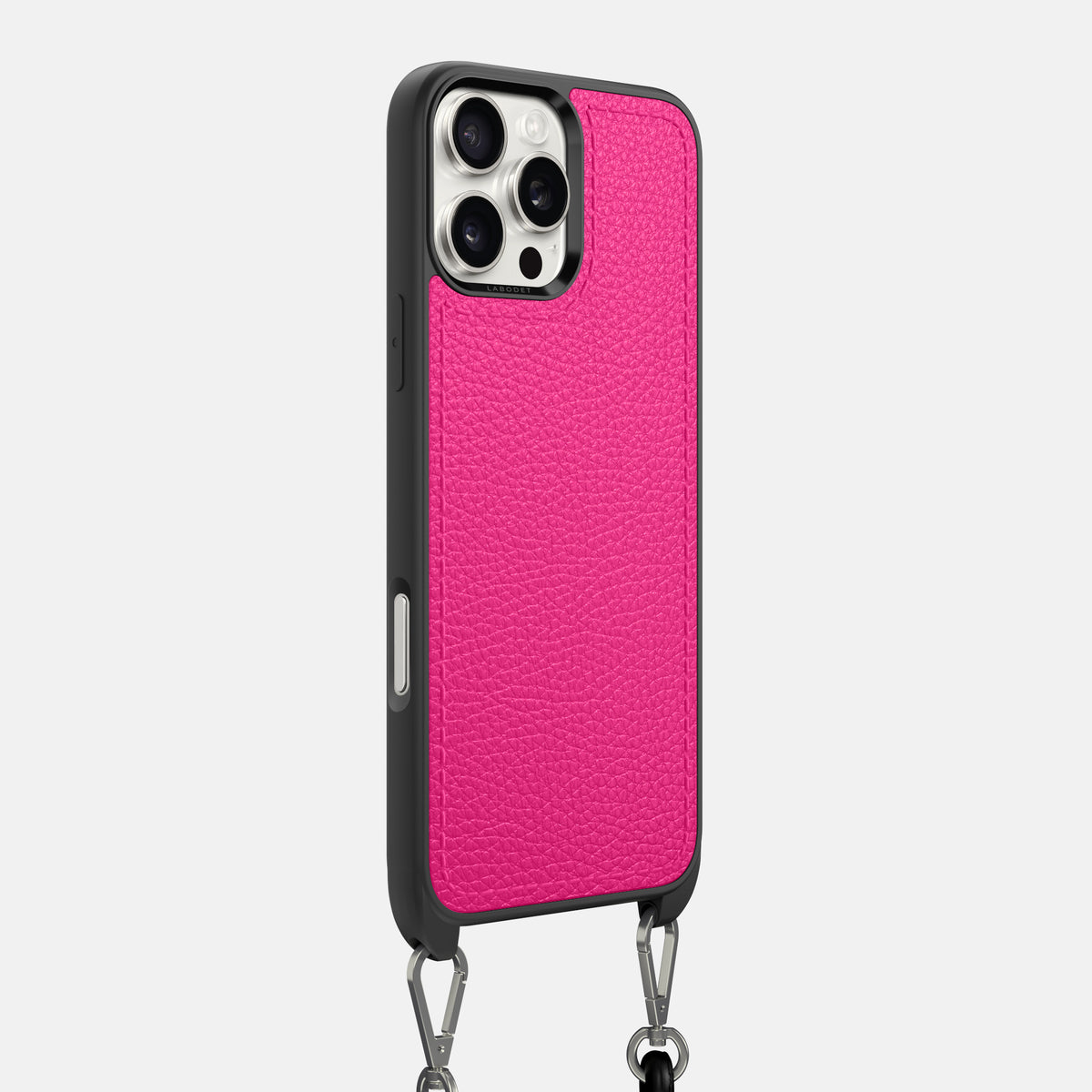 Magenta iPhone 16 Pro Max Crossbody Sport Case Calf -2 | Magenta