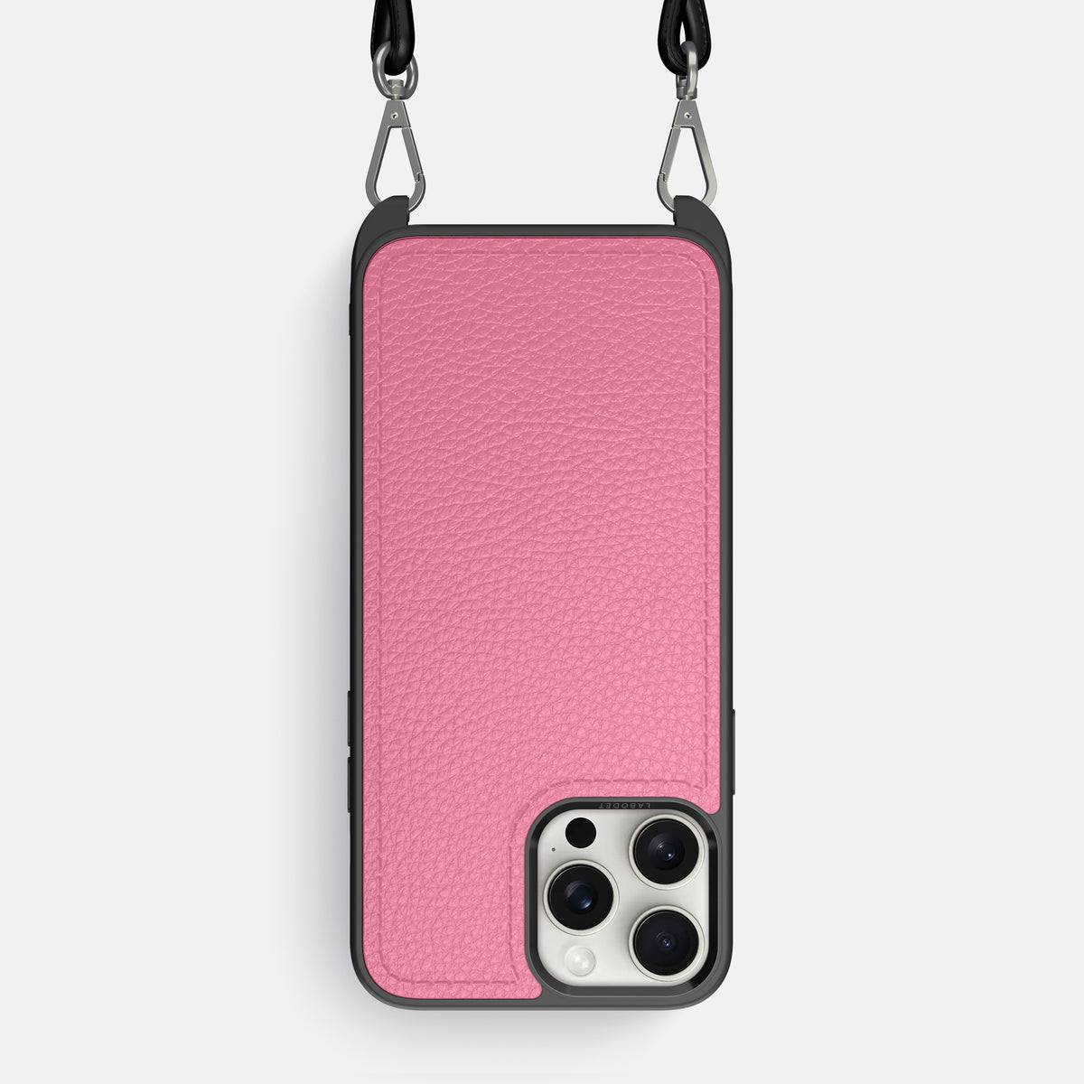 Pink iPhone 16 Pro Max Crossbody Sport Case Calf -1 | Pink