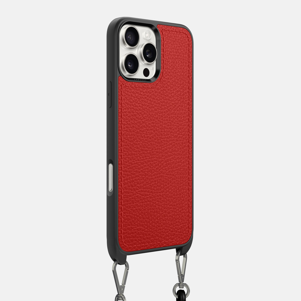 Red iPhone 16 Pro Max Crossbody Sport Case Calf -2 | Red