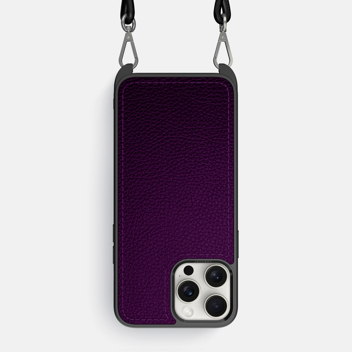 Violet iPhone 16 Pro Max Crossbody Sport Case Calf -1 | Violet
