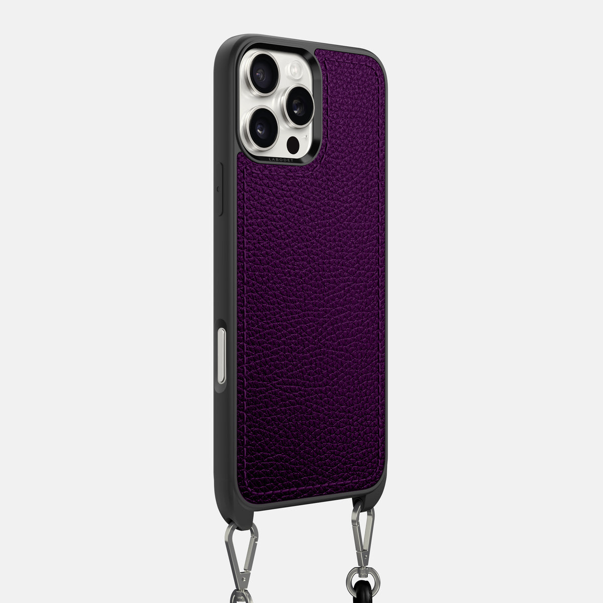 Violet iPhone 16 Pro Max Crossbody Sport Case Calf -2 | Violet