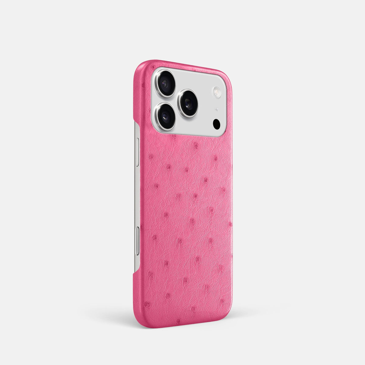 Slim Case For iPhone 18 Pro In Ostrich -2 | Pink