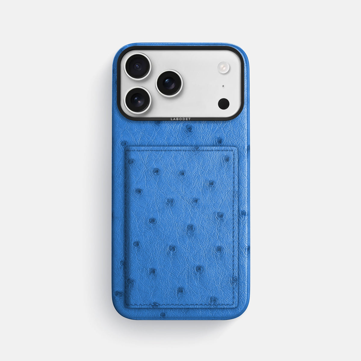 Bi-Fold Case For iPhone 18 Pro Max In Ostrich -1 | Royal-Blue-Black