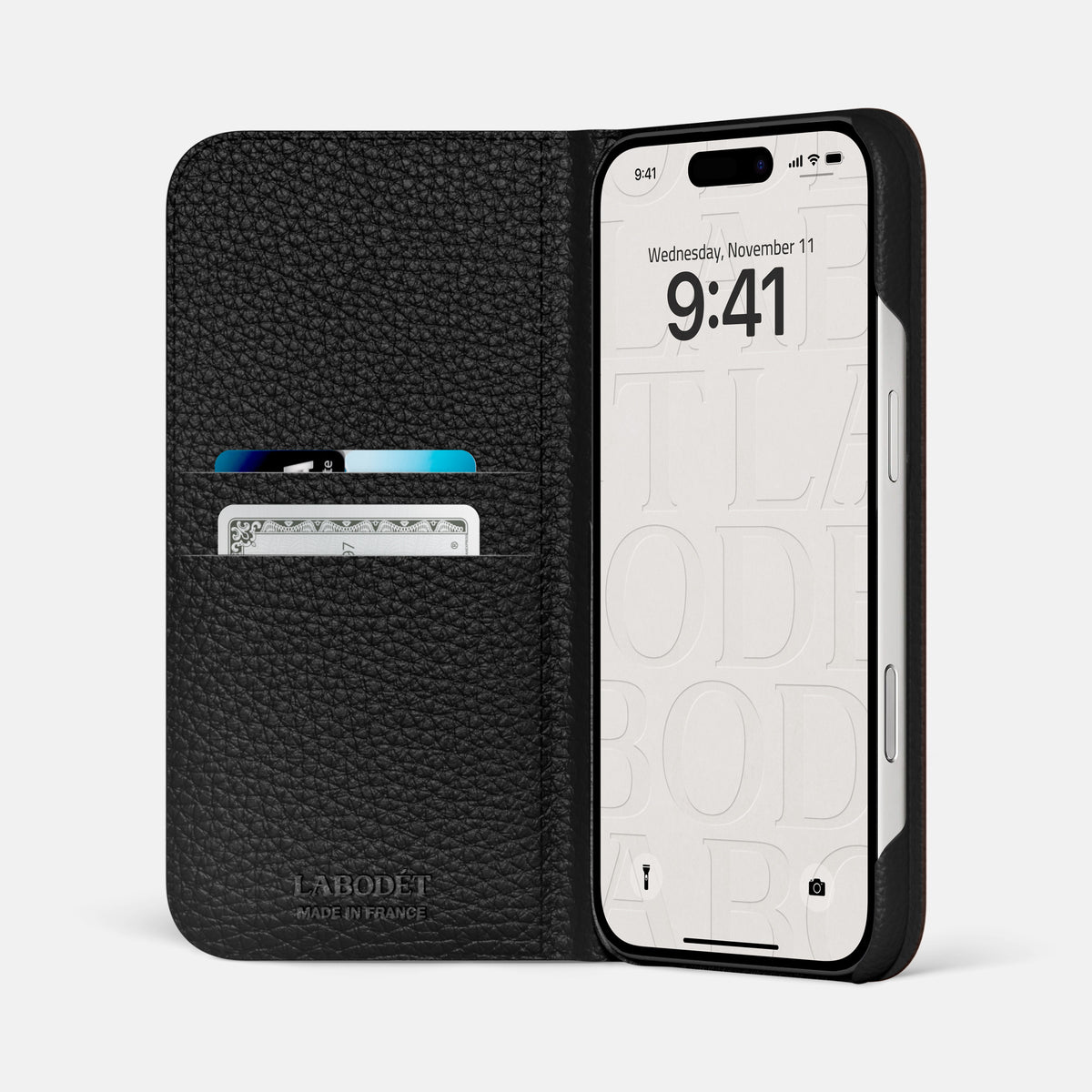Folio Case For iPhone 17 Pro Max In Alligator -2 | Dark-Brown-Black