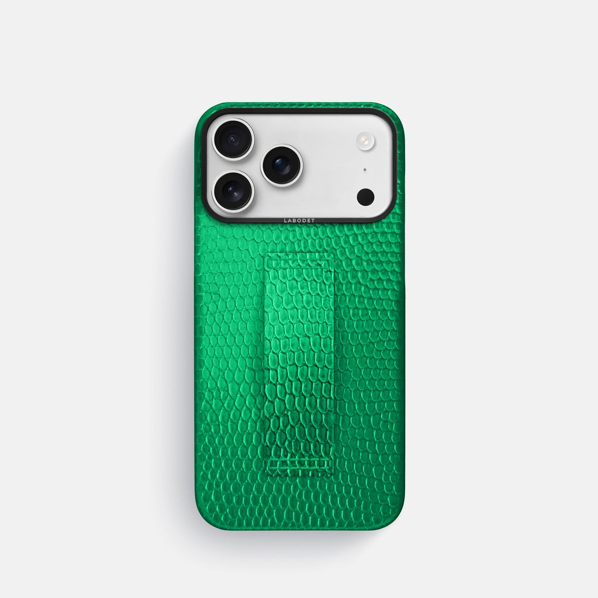 Finger Case For iPhone 18 Pro In Lizard -1 | Apple-Green-Black