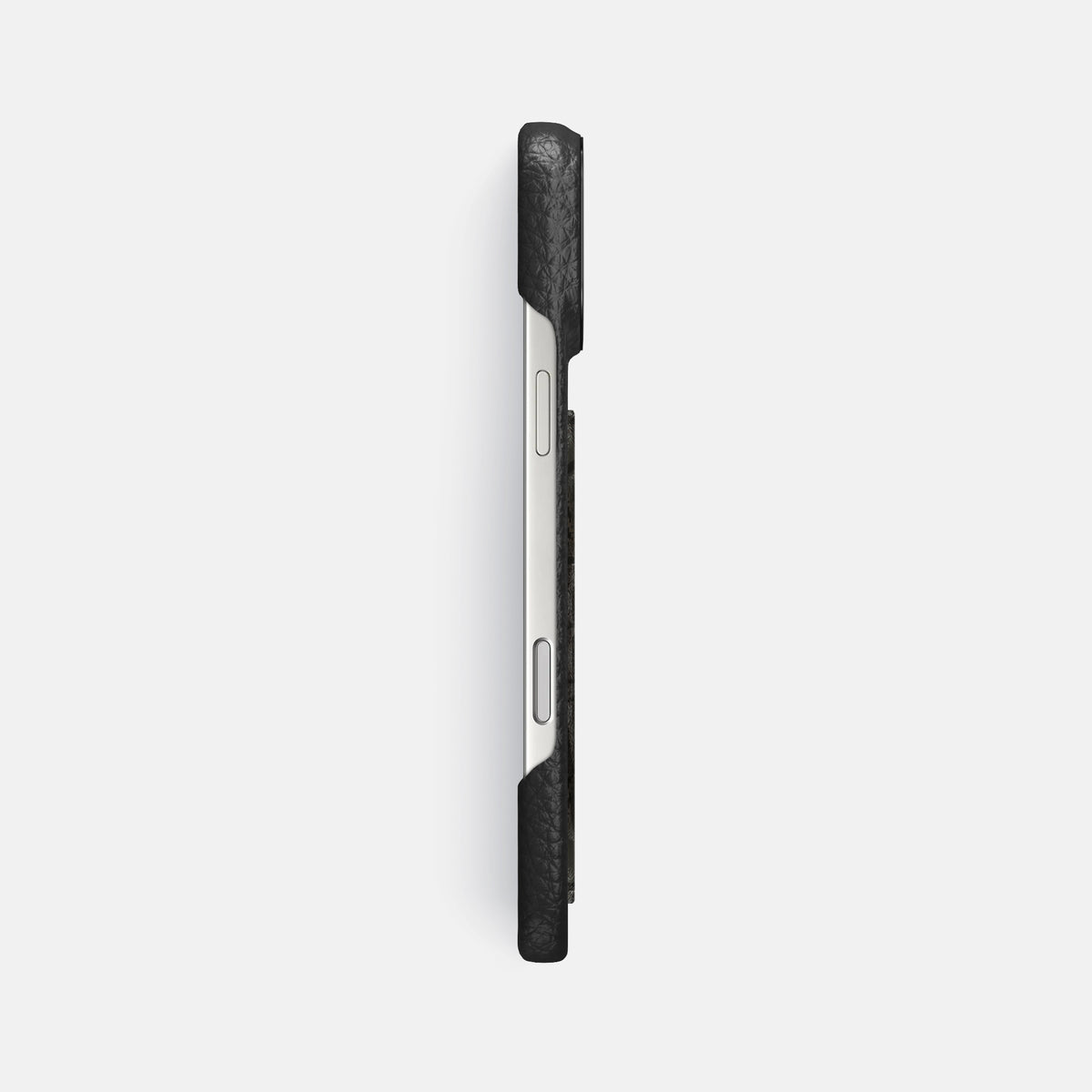 Classic Case With Carbon Dragon For iPhone 17 Pro Max In Calf -3 | Black-Black