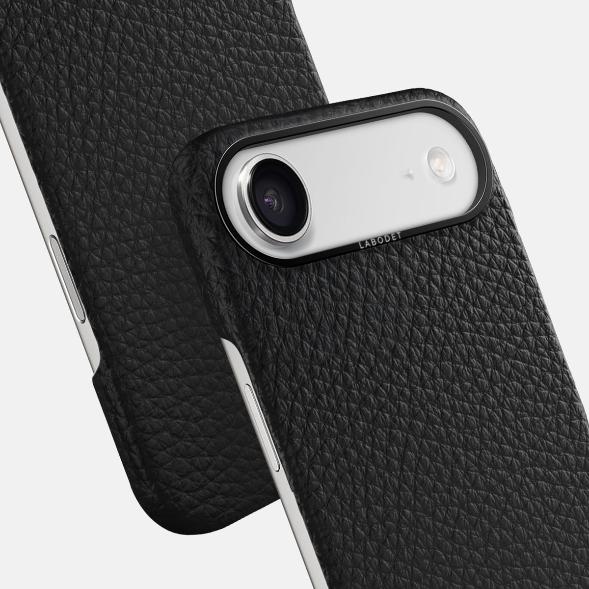Classic Case For iPhone 17 Air In Calf -6 | Black-Black
