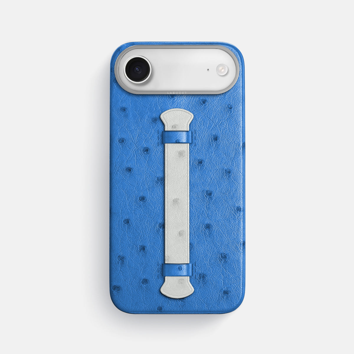 Center Handle Coloré For iPhone 17 Air In Ostrich -1 | Royal-Blue-Steel